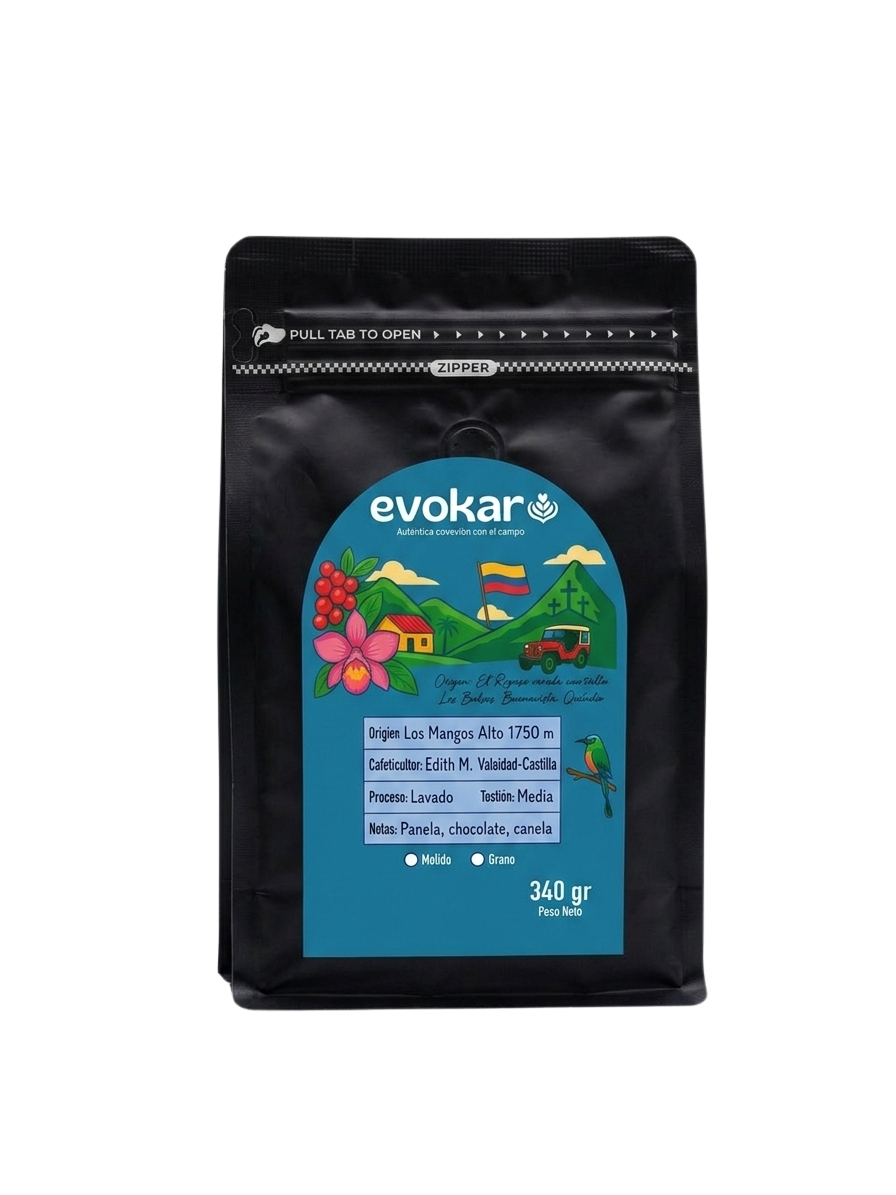 cafe evokar lavado 340 gramos